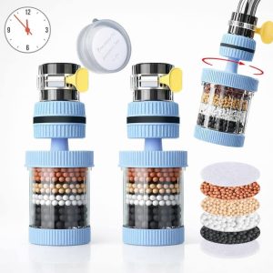 ৩ পিছ 6 Layers Water Filter Tap